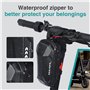 Sacoche Scooter 2L – Sac EVA Guidon Étanche avec Grande Ouverture et Antichoc –Accessoire pour E-Scooter Trottinette Électrique