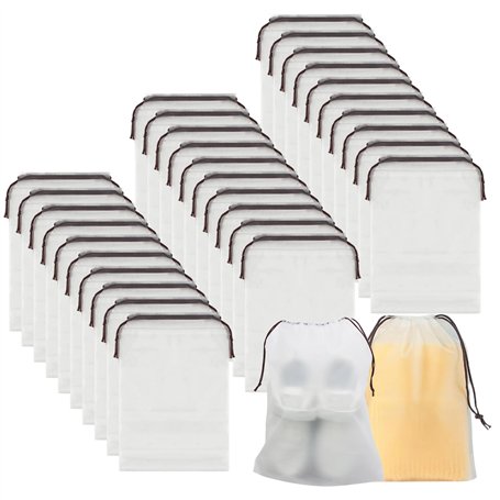 UZSUZZ Sac à Chaussures de Voyage，30 Pièces Housse de Protection pour Sac de Rangement Housses Chaussures Sac à Cordon Anti-Pous