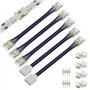PAUTIX Kit de 11 Connecteurs LED 10mm 4Pin pour Ruban COB