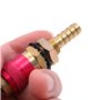 CENPEK Lot de 2 raccords rapides à refroidissement à eau et à gaz pour chalumeau de soudage TIG PTA DB SR WP 9 17 18 26