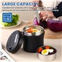 Boîte Alimentaire Isotherme 1,5 L Thermos Alimentaire Chaud, Boite Isotherme Repas Chaud Boîtes Alimentaires Isothermes Lunch Bo
