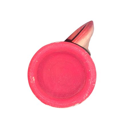 Aker Fassi Berbère Marocain Traditionnel – Tajine - Rouge à Lèvres & Blush Naturel – Pot Terre Cuite Artisanal – Pigments de Coq