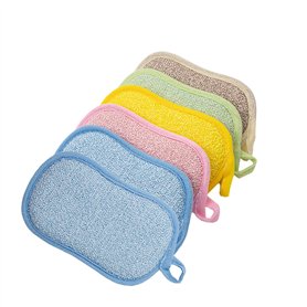 6 Pièces Eponge Reutilisable Lavable