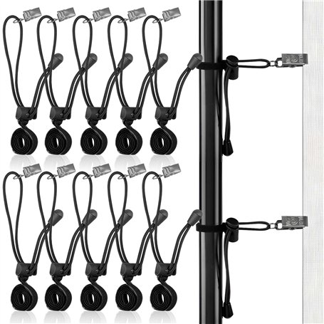 Pinces à Toile de Fond 12 Pièces