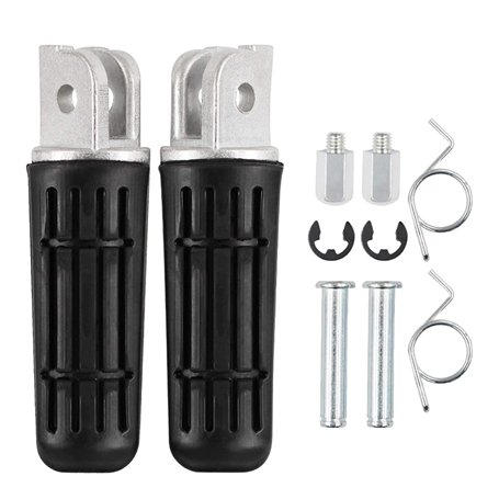 AHL Repose-pieds de pédale de repose-pieds avant de moto pour Yamaha BT1100 Bulldog 2002-2006/Fazer 700 1986-1987/FJ1200 1986-19