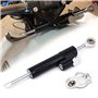 Stabilisateur d'amortisseur de direction universel CNC pour moto