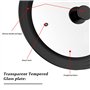 Couvercle Universel En Verre, Couvercle En Verre, Couvercle Universel Couvercles Universels En Verre Avec Bord En Silicone, Pour