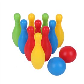 FLORMOON Lot de 10 jeux de quilles d'intérieur pour extérieur Funny Plastics Jouets éducatifs Jeux sportifs familiaux pour les â FLORMOON Lot de 10 jeux de quilles d'intérieur pour extérieur Funny Plastics Jouets éducatifs Jeux sportifs familiaux pour les â