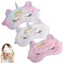 3 Pièces Licorne Masques de Sommeil Kit