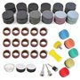 Disque Abrasif 25 mm Velcro 268 pcs