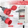 adaptateur 32A vers 16A avec disjoncteur