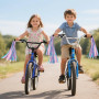 1 Paire Enfant Vélo Rubans Multicolores Tassel Accessoires de Décoration, Facile à Attacher au Guidon de vélo de Tricycle de Sco