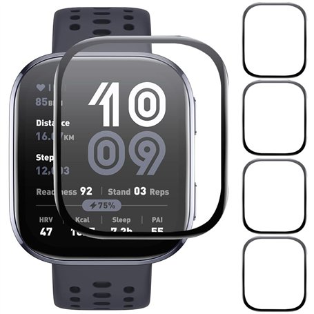 Acadey [4 pcs Protecteur d'écran compatible avec Amazfit bip 6