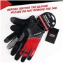 4UMOR Gants Cyclisme avec Gel Rembourré Doigt Complet - Gants Sport Respirant Souple Anti-Choc à Écran Tactile pour Vélo, VTT, B
