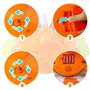 Batterie Jouet Bebe 1 an - Instrument de Musique Bebe Tambour Enfant Jouet Enfant 1 Ans, Jeux Bebe ÉIdée Noel Cadeau Enfant 1 2