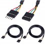 MEIRIYFA 5 Broches USB IDC tête rallonge