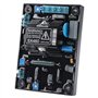Jadeshay Régulateur de tension SX460 - Entrée 190-264VAC Régulateur de tension moteur automatique AVR Générateur Accessoires