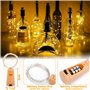2M 20 LEDs Bouteille Guirlande Lampes de Bouteille