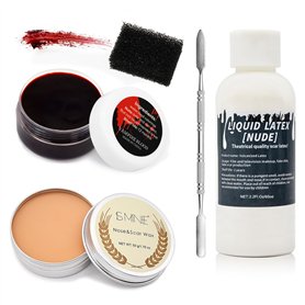 Kit de maquillage SFX 5 pièces avec faux gel sanguin