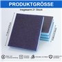 grain 60/80/100/120/180/220/280 - Bloc de ponçage doux pour ponçage humide et sec - Lavables