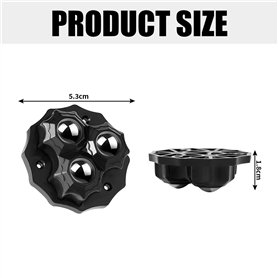 ANGOFIZ Coque Clé Pliable 3 Boutons Coffre CE0523 Lame HU83 Compatible avec Peugeot 207 207SW 208 307 307SW 308 407 408 Partner 