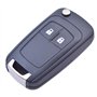 ANGOFIZ Coque Clé 2 Boutons Pliable Compatible avec Opel Vauxhall Astra Zafira Mokka Corsa Orlando Insignia Meriva Vectra Chevro