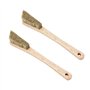 Lot de 2 brosses d'escalade avec poils de sanglier épais et ultra durables et poignée ergonomique pour tous les types d'escalade