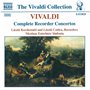 Vivaldi - Intégrale des concertos pour flûte à bec