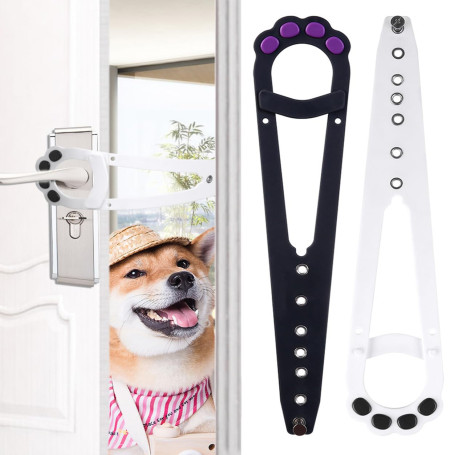 2 Pièces Loquet de Porte pour Chat