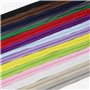SZCXDKJ Lot de 45 fermetures éclair invisibles multicolores en nylon pour couture et travaux manuels 15 couleurs 55 cm