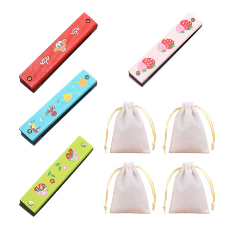 4 morceaux d'harmonica pour enfants