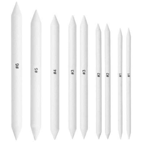 Paquet De 9 Crayons D'Art