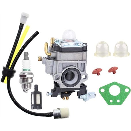 Hippotech Carburateur de remplacement pour Mitsubishi MP11-001 CG260 TL26 TL33 TU26 TU33 de remplacement pour Zenoah G23LH G26L