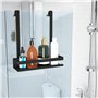 Bestdon Étagère de douche à suspendre - Noir - Étagère de douche à suspendre - Panier de douche en acier inoxydable - Suspendu s