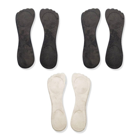 3 Paires De Semelles Femme