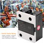 Relais à Semi-conducteurs BRM-40DA Charge 24-480V AC Relais à Semi-conducteurs pour Processus d'Automatisation Industrielle