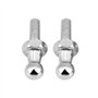EBTOOLS pour rotule de vérin de hayon pour pour rotule verin pour ball stud 2PCS Boulon de Goujon de Boule de Voiture M6 pour Ac