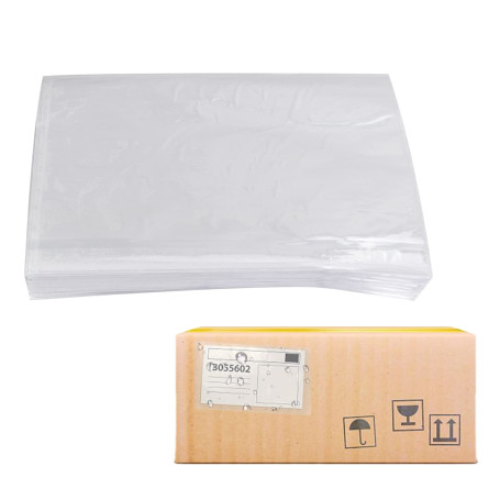 Porte-documents Adhésives Pochettes Transparentes Autocollantes pour Colis Factures Tickets de Livraison Bons de Retour Lot de 1