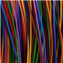 Câble électrique, 300 V coloré P/N 280 M 0,55 mm, isolation flexible à 8 fils, câble de test en cuivre pour ordinateur portable,