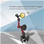 MAGT Support de Base magnétique, Support de Base magnétique Mini Support de Test de Cadran Souple Universel Universel indicateur