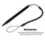 KSTE Stylet Tactile D'écran, Écran Tactile Peinture Pen Stylus Resistive avec Corde de Printemps for POS PDA Navigator (Noir)
