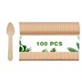 Dazkzooy Cuillères en Bois Jetables