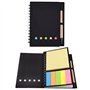 WOLMIK Sticky Notes Set de notes autocollantes avec stylo et porte-stylo