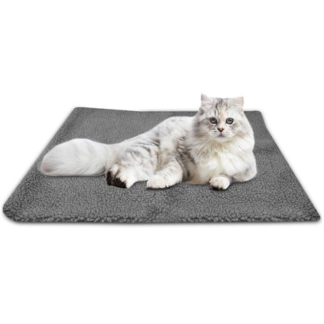 Newpop Gris Tapis pour Chien