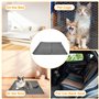 Newpop Gris Tapis pour Chien, Chat Couverture Lavable, Chats Coussin Doux et Confortable pour Chiot Intérieur et Extérieur, Peti