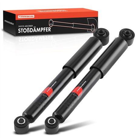 Frankberg Lot de 2 amortisseurs pour essieu arrière compatibles avec Viano W639 Bus 2.1L-3.7L 2003-2011 Vito W639 Bus 2.2L-3.7L