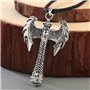 7 pouces collier hache guerrier v