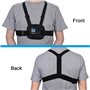 Suptig Support Pectoral, Sangle pectorale réglable, matériau Respirant pour gopro Hero 13 Hero 12 Hero 11 Hero 10 Hero 9 Hero 8 