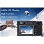 ULBTER Film de Protection d'Ecran pour Fujifilm X100VI X100V Fuji Film X-100VI X-100V et Housse de Sabot, Protecteur Verre Tremp