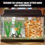 DHSBGWSX Lot de 6 plantes d'aquarium artificielles - Accessoires pour plantes aquatiques d'aquarium - Décoration d'aquarium - Pl
